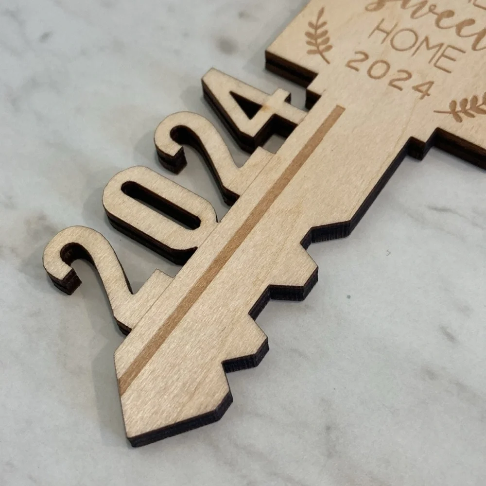 Home Sweet Home Key Ornament 2024 NEW